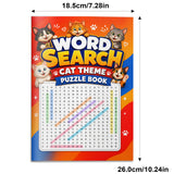 Cat Theme Word Search Puzzle Book - product image 3