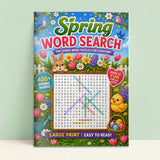 Spring Word Search - front cover