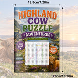 Highland Cow Puzzle Adventures - product image 3
