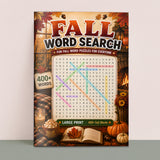 Fall Word Search - front cover
