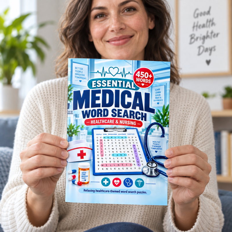 Essential Medical Word Search - front cover
