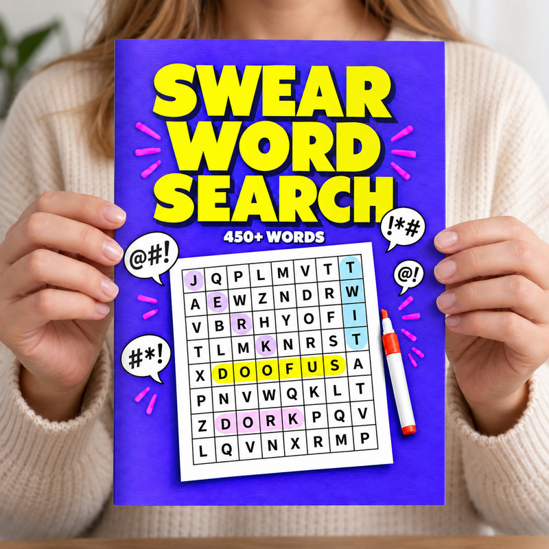 Bold Language Word Search - front cover