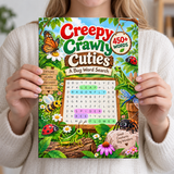 Creepy Crawly Cuties: A Bug Word Search - front cover
