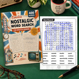 Timeless Nostalgic Word Search for Adults & Seniors - product image 4