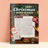 Cozy Christmas Word Search - front cover