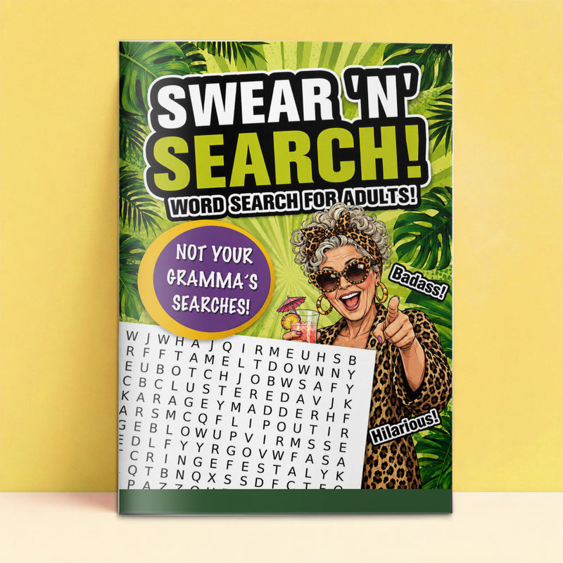 Bold Word Search for Adults - front cover