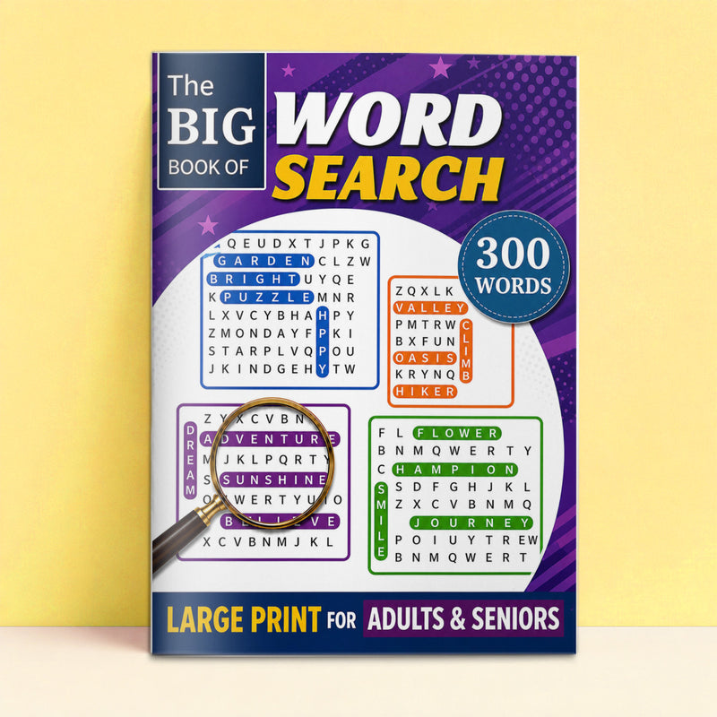 The Big Book of Word Search - front cover