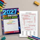 2027 Mega Word Search Puzzle Book - product image 4