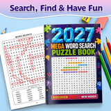 2027 Mega Word Search Puzzle Book - product image 5