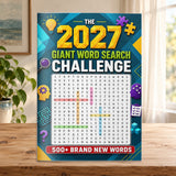 The 2027 Giant Word Search Challenge - front cover