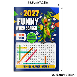 2027 Funny Word Search printed book product image 2, ISBN 9798907000582