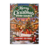 Merry Christmas Word Search - front cover