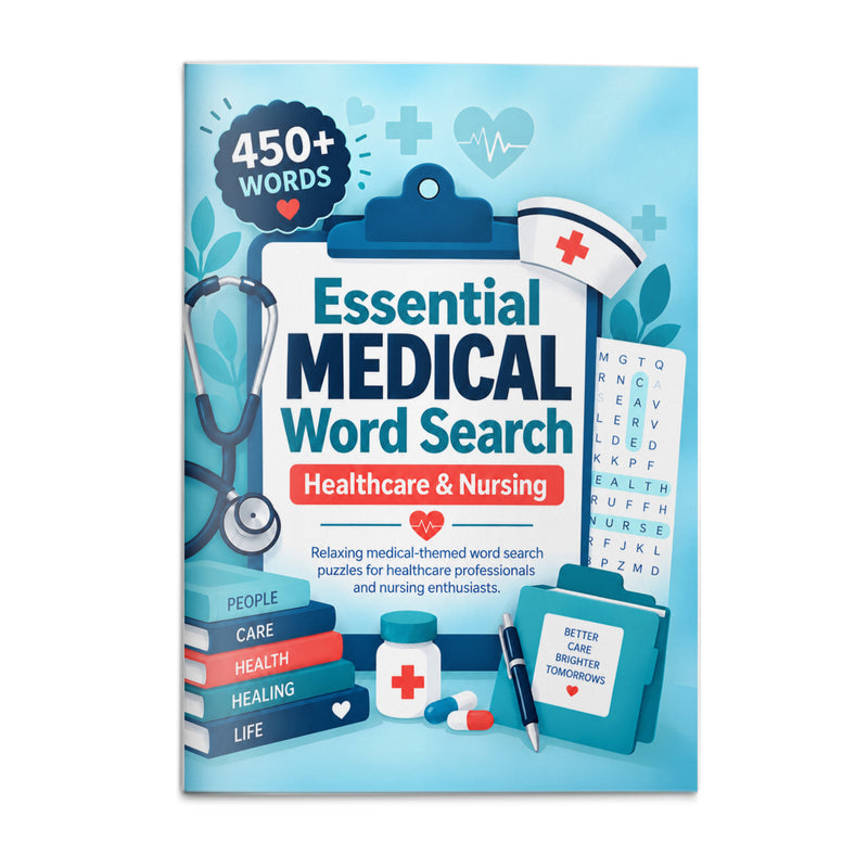 Essential Medical Word Search - front cover
