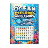 Ocean Explorer Word Search - front cover