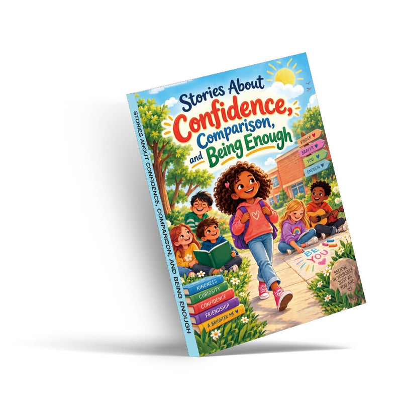 Stories About Confidence, Comparison, and Being Enough (Book 4) - front cover